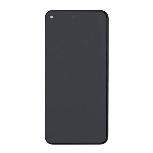 OLED Assembly With Frame Compatible for Google Pixel 5 (Refurbished) - Just Black