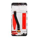 LCD Assembly With Frame Compatible for Huawei P10 (Refurbished) - Black