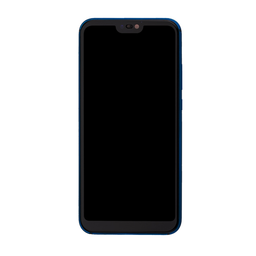 LCD Assembly With Frame Compatible for Huawei P20 Lite / Nova 3e (Refurbished) - Blue