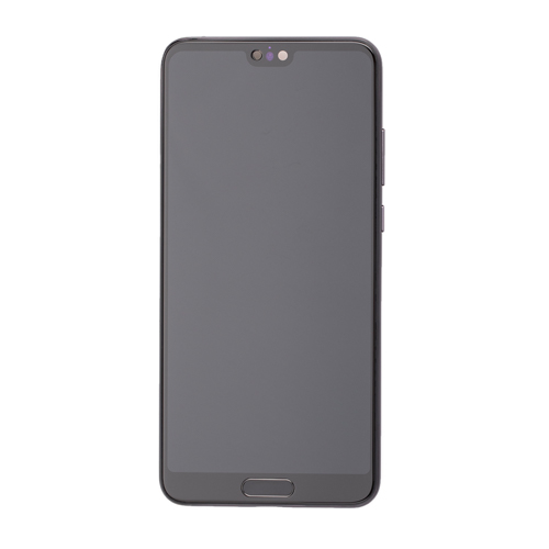 LCD Assembly With Frame Compatible for Huawei P20 (Refurbished) - Aurora Blue