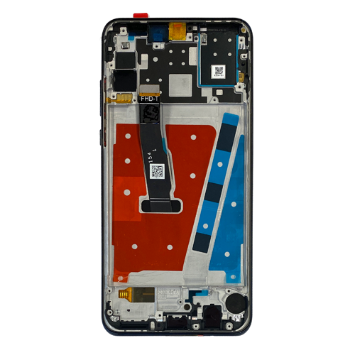LCD Assembly With Frame Compatible for Huawei P30 Lite (4GB RAM) (Refurbished) - Black