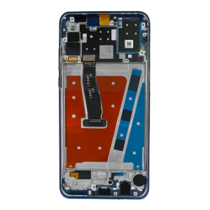 LCD Assembly With Frame Compatible for Huawei P30 Lite (4GB RAM) (Refurbished) - Peacock Blue