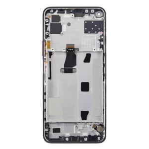 LCD Assembly With Frame Compatible for Huawei P40 Lite 5G (Refurbished) - Black
