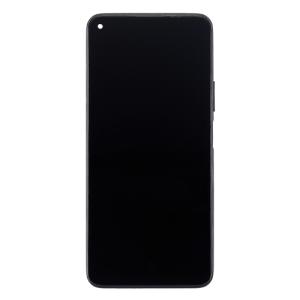 LCD Assembly With Frame Compatible for Huawei P40 Lite 5G (Refurbished) - Black