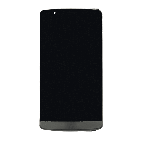 LCD Assembly With Frame Compatible for LG G3 (Refurbished) - Black