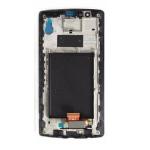 LCD Assembly With Frame Compatible for LG G4 (Refurbished) - Black