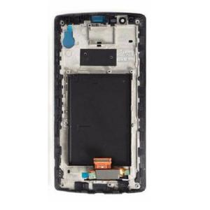 LCD Assembly With Frame Compatible for LG G4 (Refurbished) - Black
