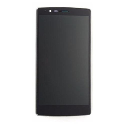 LCD Assembly With Frame Compatible for LG G4 (Refurbished) - Black