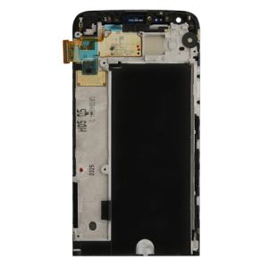 LCD Assembly With Frame Compatible for LG G5 (Refurbished) - Black