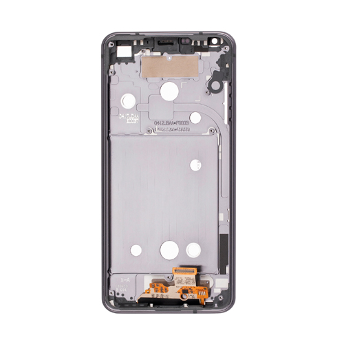 LCD Assembly With Frame Compatible for LG G6 (Refurbished) - Black