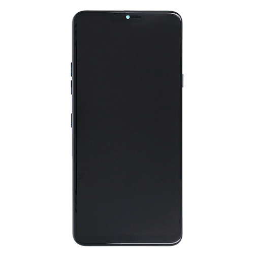 LCD Assembly With Frame Compatible for LG G7 ThinQ / G7 One / G7 Plus (Refurbished) - Black