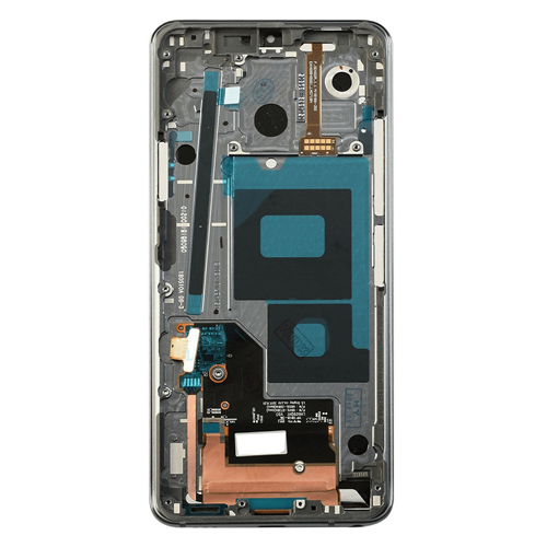 LCD Assembly With Frame Compatible for LG G7 ThinQ / G7 One / G7 Plus (Refurbished) - Gray