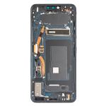LCD Assembly With Frame Compatible for LG G8 ThinQ (G820) (Refurbished) - Black