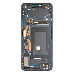 LCD Assembly With Frame Compatible for LG G8 ThinQ (G820) (Refurbished) - Black