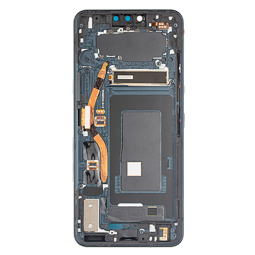 LCD Assembly With Frame Compatible for LG G8 ThinQ (G820) (Refurbished) - Black
