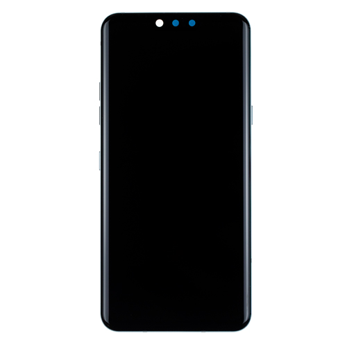 LCD Assembly With Frame Compatible for LG G8 ThinQ (G820) (Refurbished) - Black