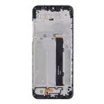 LCD Assembly With Frame Compatible for LG K41S (Refurbished) - Black