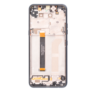 LCD Assembly With Frame Compatible for LG K51 / Q51 / Reflect (Refurbished) - Black