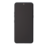 LCD Assembly With Frame Compatible for LG K51 / Q51 / Reflect (Refurbished) - Black