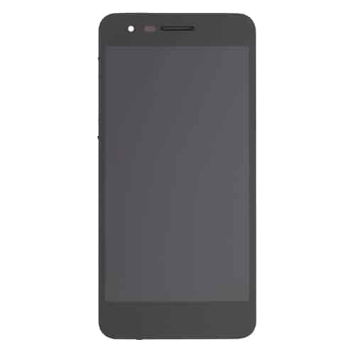 LCD Assembly With Frame Compatible for LG K8 (X210 / 2018) / Aristo 2 / Aristo 2 Plus / Aristo 3 / Aristo 3 Plus / Phoenix 4 / Tribute Dynasty / Empire / Fortune 2 / Risio 4 / Rebel 4 (Refurbished) - Black