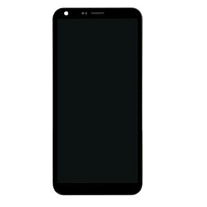 LCD Assembly With Frame Compatible for LG Q6 / Q6 Plus (2017) (Refurbished) - Black