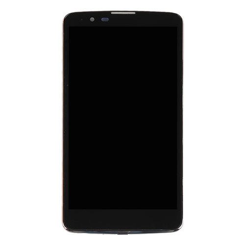 LCD Assembly With Frame Compatible for LG Stylo 2 Plus (Refurbished) - Black