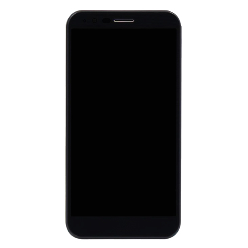 LCD Assembly With Frame Compatible for LG Stylo 3 Plus (TP450 / MP450 / M470) (Refurbished) - Black