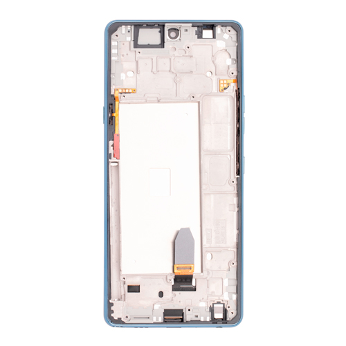 LCD Assembly With Frame Compatible for LG Stylo 6 / LG K71 (Q730) (Refurbished) - Blue