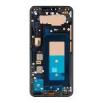 OLED Assembly With Frame Compatible for LG V40 ThinQ (Refurbished) - Black