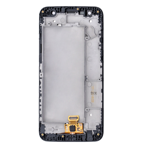 LCD Assembly With Frame Compatible for LG X Power 2 / X Power 3 (Refurbished) - Black