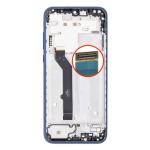 LCD Assembly With Frame Compatible for Motorola Moto E (2020 / XT2052) (Refurbished) - Midnight Blue