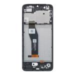 LCD Assembly With Frame Compatible for Motorola Moto E13 (XT2345 / 2023) (Refurbished) - Black
