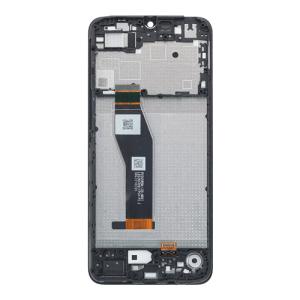 LCD Assembly With Frame Compatible for Motorola Moto E13 (XT2345 / 2023) (Refurbished) - Black