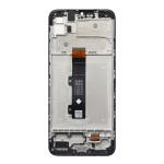 LCD Assembly With Frame Compatible for Motorola Moto E20 (2021 / XT2155) (Refurbished) - Black