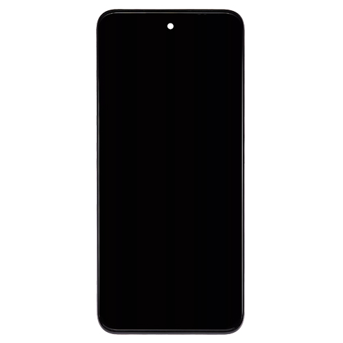 LCD Assembly With Frame Compatible for Motorola Moto G 5G (XT2313-6 / 2023) (Refurbished) - Black