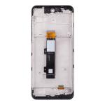 LCD Assembly With Frame Compatible for Motorola Moto G Play (XT2271-5 / 2023) (Refurbished) - Black