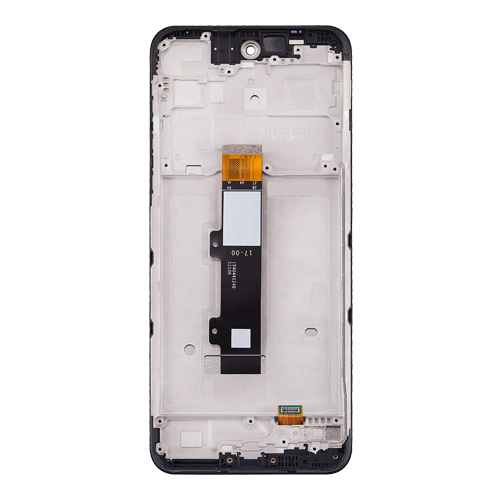 LCD Assembly With Frame Compatible for Motorola Moto G Play (XT2271-5 / 2023) (Refurbished) - Black