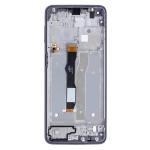 LCD Assembly With Frame Compatible for Motorola Moto G Power (2021) (XT2117) (Refurbished) - Flash Gray