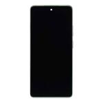 LCD Assembly With Frame Compatible for Motorola Moto G Power 5G (XT2515 / 2025) (Refurbished) - Leaf Green