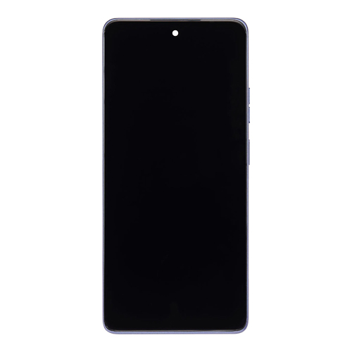 LCD Assembly With Frame Compatible for Motorola Moto G Power 5G (XT2515 / 2025) (Refurbished) - Slate Gray