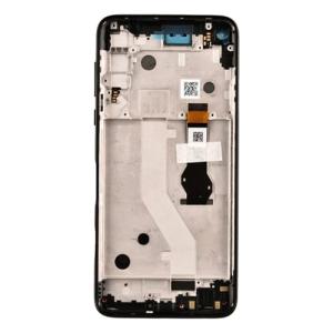 LCD Assembly With Frame Compatible for Motorola Moto G Power (XT2041-4 / XT2041-6 / XT2041-7 / XT2041DL / 2020) (Refurbished) - Smoke Black