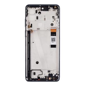 LCD Assembly With Frame Compatible for Motorola Moto G Stylus 5G (XT2215 / 2022) (Refurbished) - Steel Blue
