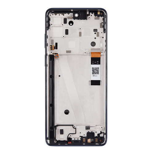 LCD Assembly With Frame Compatible for Motorola Moto G Stylus 5G (XT2215 / 2022) (Refurbished) - Steel Blue