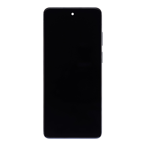 LCD Assembly With Frame Compatible for Motorola Moto G Stylus 5G (XT2215 / 2022) (Refurbished) - Steel Blue