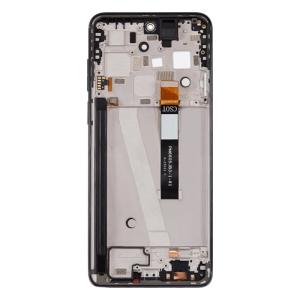 LCD Assembly With Frame Compatible for Motorola Moto G Stylus 5G (XT2315-5 / 2023) (Refurbished) - Cosmic Black