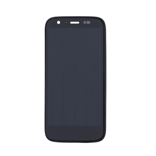 LCD Assembly With Frame Compatible for Motorola Moto G (XT1032) (Refurbished) - Black