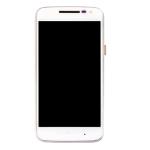 LCD Assembly With Frame Compatible for Motorola Moto G4 Play (XT1609) (Refurbished) - White