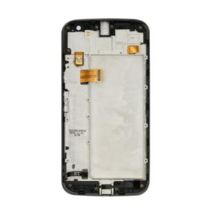 LCD Assembly With Frame Compatible for Motorola Moto G4 Plus (XT1644) (Refurbished) - Black