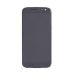 LCD Assembly With Frame Compatible for Motorola Moto G4 (XT1625) (Refurbished) - Black