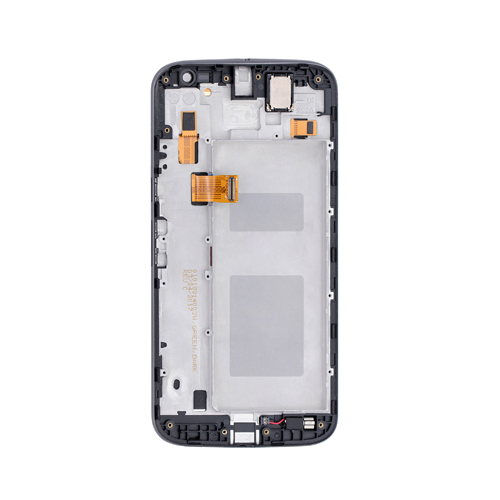 LCD Assembly With Frame Compatible for Motorola Moto G4 (XT1625) (Refurbished) - Black